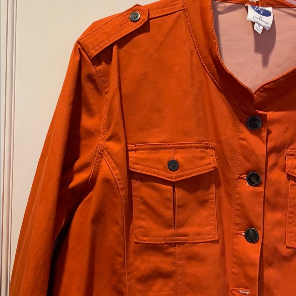 DG2 by Diane Gilman military-style jacket - Picture 3 of 6